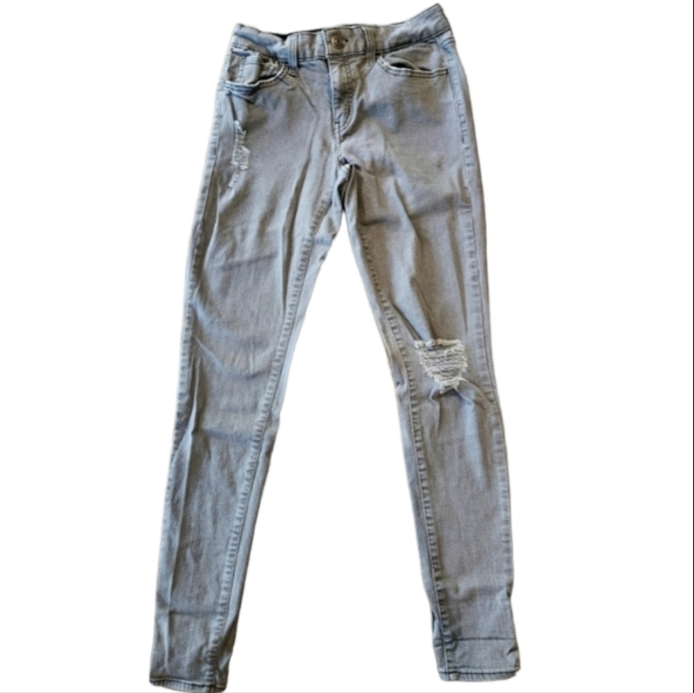 So low rise jegging size 7 grey